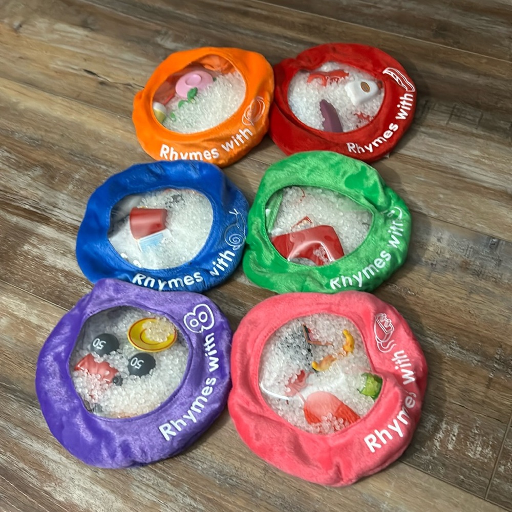 Lakeshore Rhymes with sensory toy